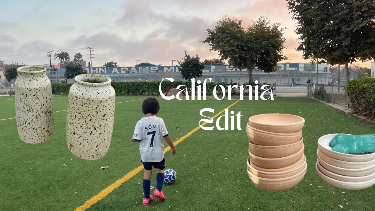 첫 AYSO 축구 게임, 도자기 만드는 엄마 | From Sideline to Pottery Studio