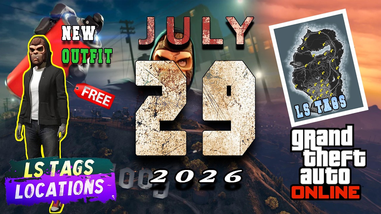 LS Tags Locations [July 29th] GTA Online 2026!!!