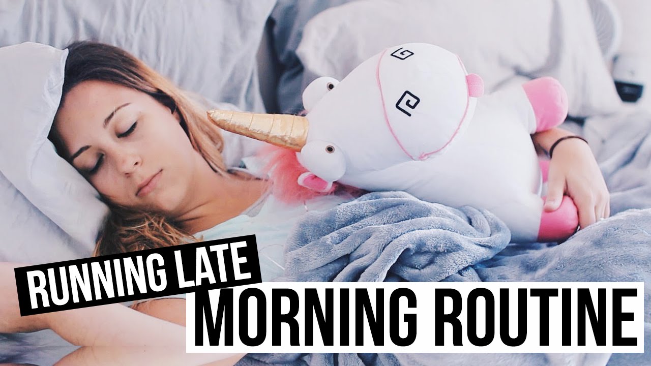 Running Late For School Morning Routine!
