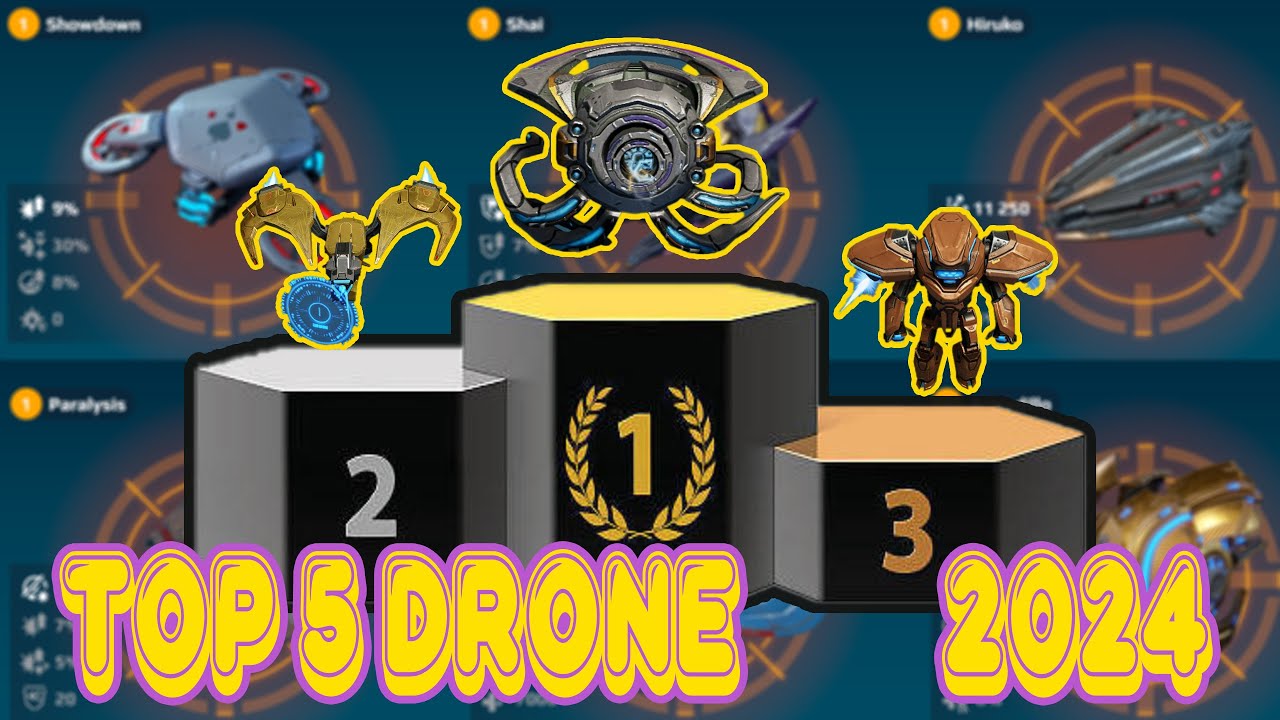 افضل 5 درونات لعام 2024 War Robots