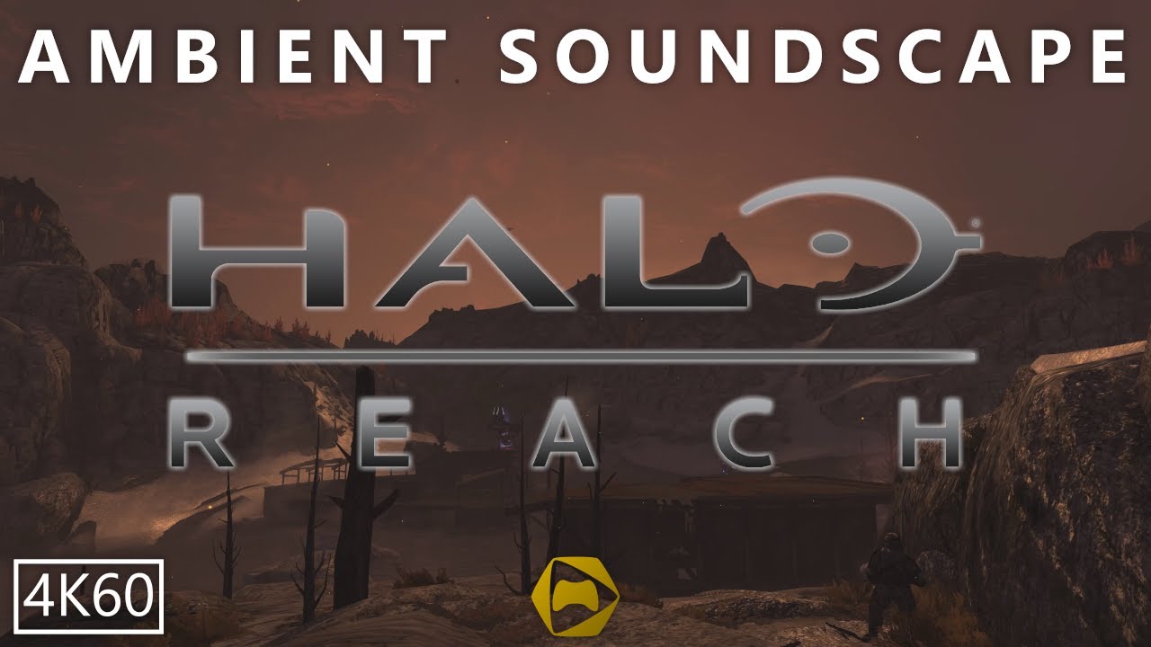 ⁴ᴷ⁶⁰ Halo: Reach - Ambience - The Package (Wind, Gunfire, Explosions)