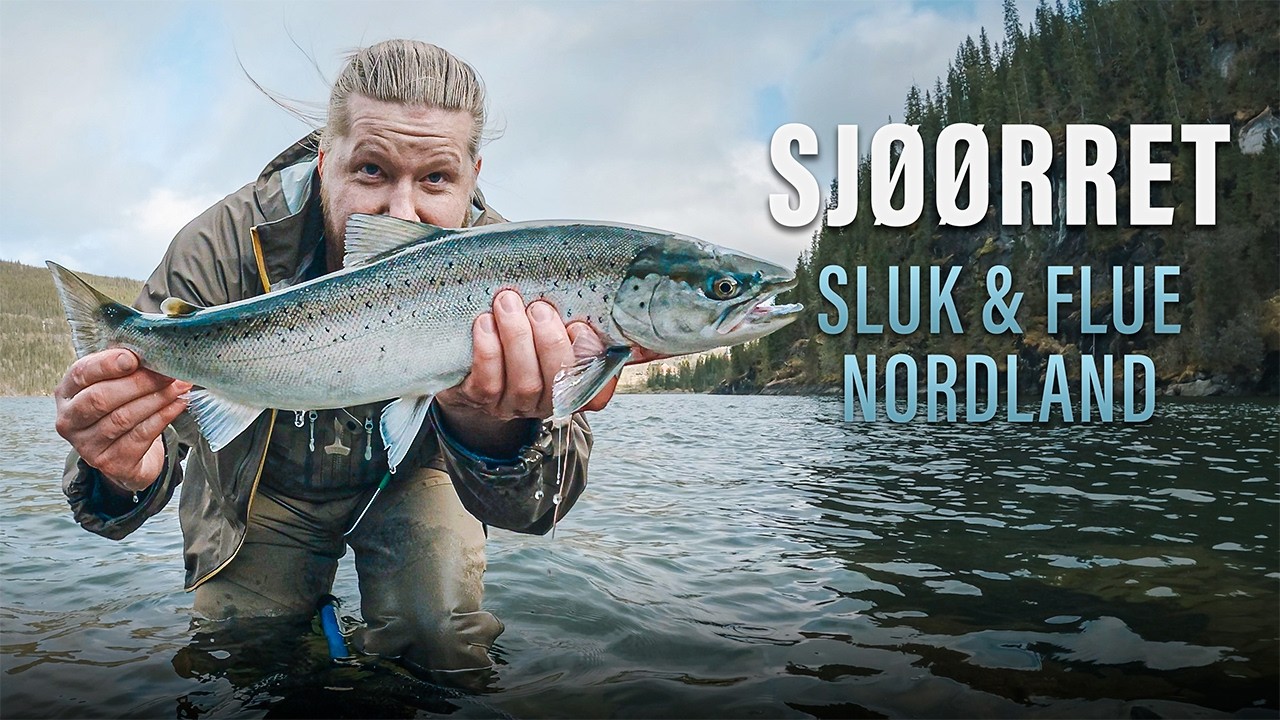 Sjørretfiske i sjøen med sluk og flue i Nordland - Utmarka S05E02
