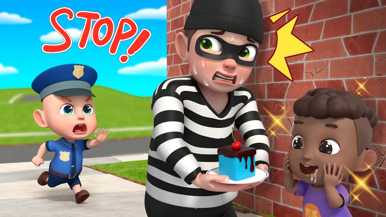 Don’t Take Food from Strangers | Police Song | Safety for Kids | Rosoo Nursery Rhymes & Kids Songs