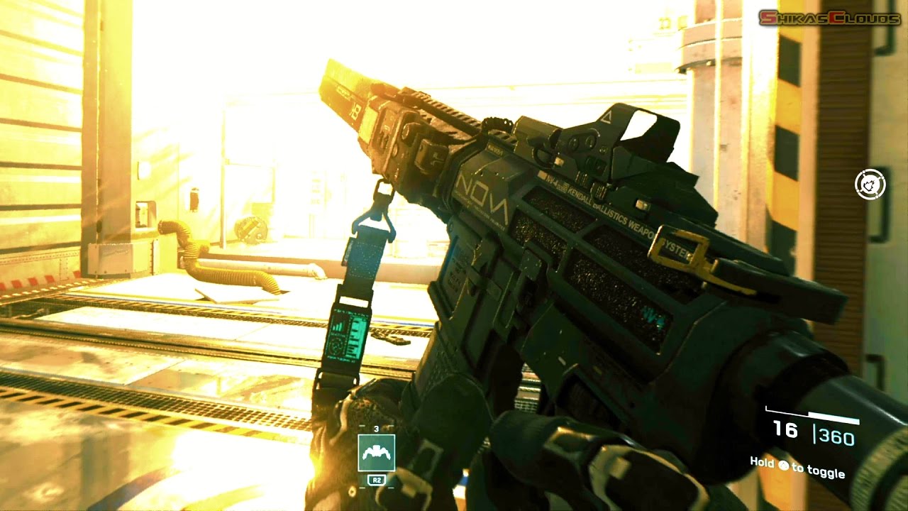PS4 Pro Gameplay Video Test (Infinite Warfare)【HD 60FPS】