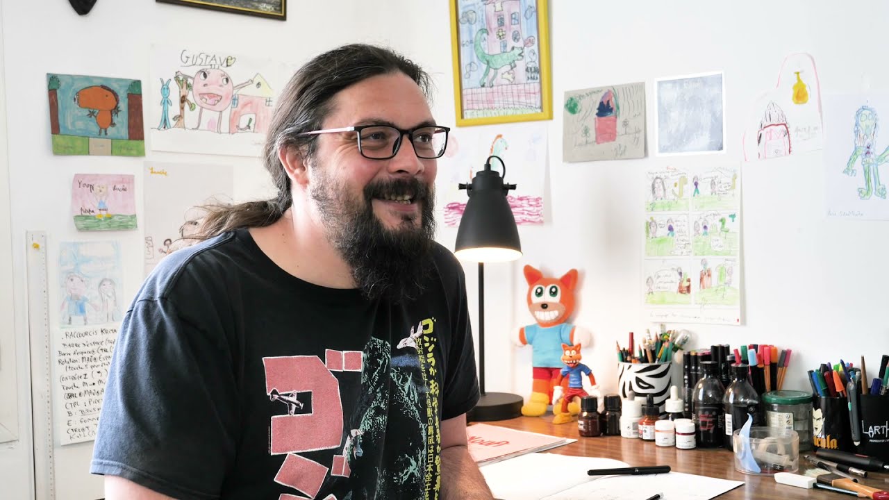 [Terre d'agglo] Jekyll - Auteur et dessinateur de BD