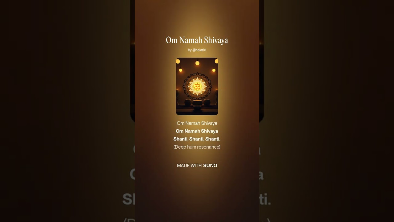 Om Namah Shivaya