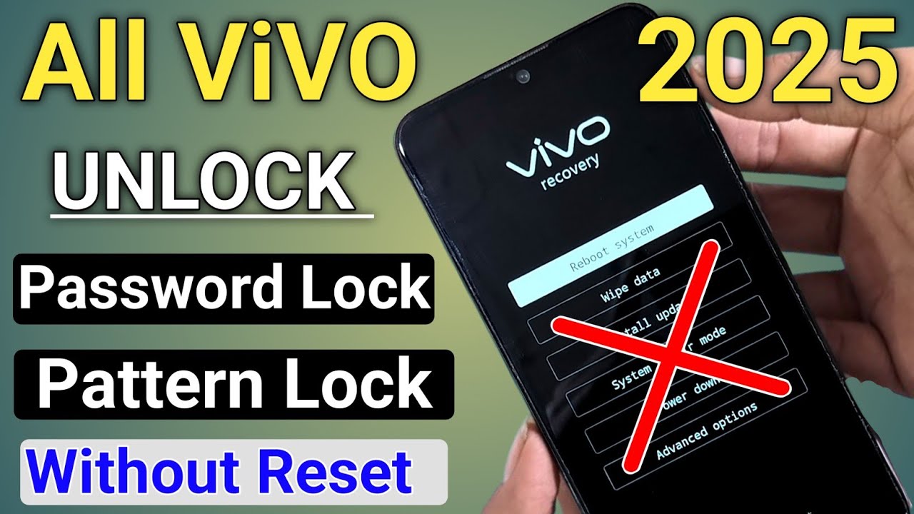 Vivo Y91/Y93/Y95/Y12/Y15/Y17/Y19/Hard Reset | All Type Password Lock, Pattern Lock Remove 100% Work