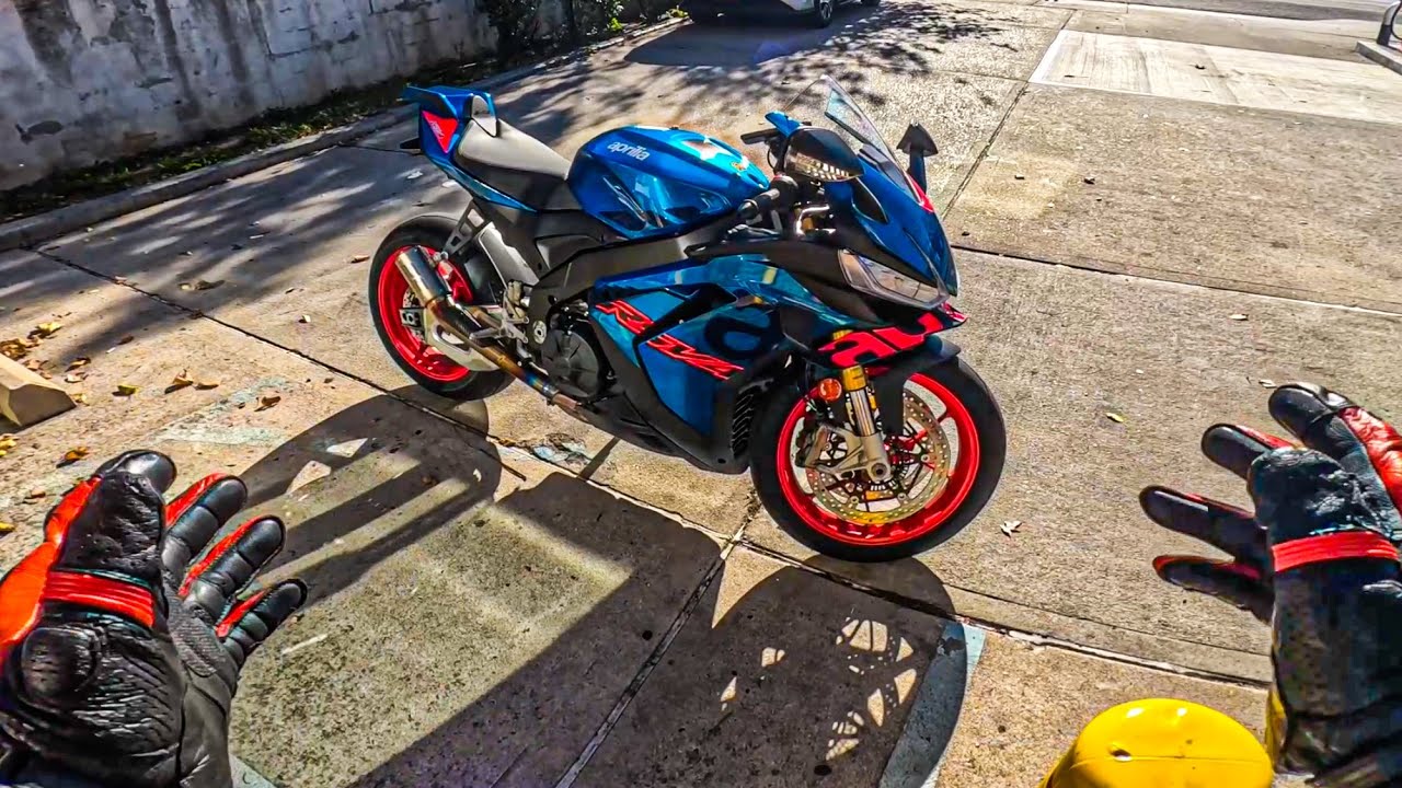 Знакомство с RSV4 2026 года | Завтрак и мнения о Aprilia RSV4 2026 года. Более 800 миль спустя…