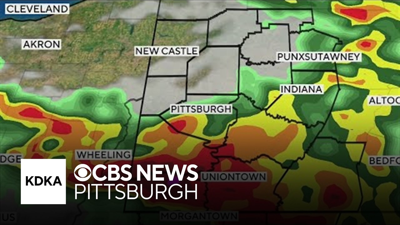 KDKA-TV Morning Forecast (7/27)