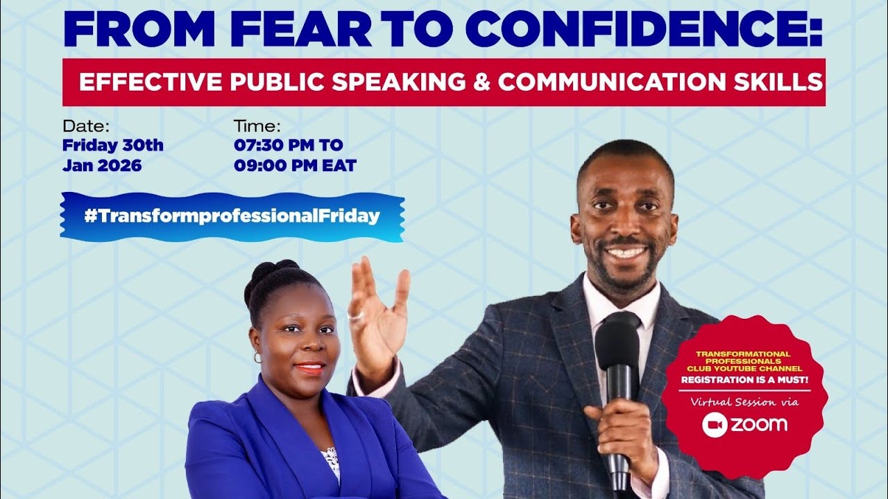 From Fear to Confidence: Effective Public Speaking & Communication Skills: