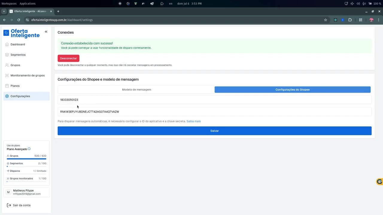 Oferta Inteligente - Como configurar a sua conta corretamente