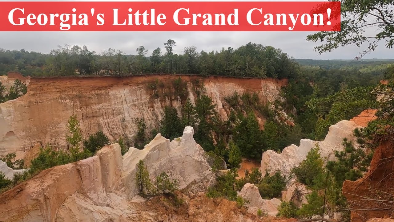 Providence Canyon State Park | Georgia's Most Scenic State Park!