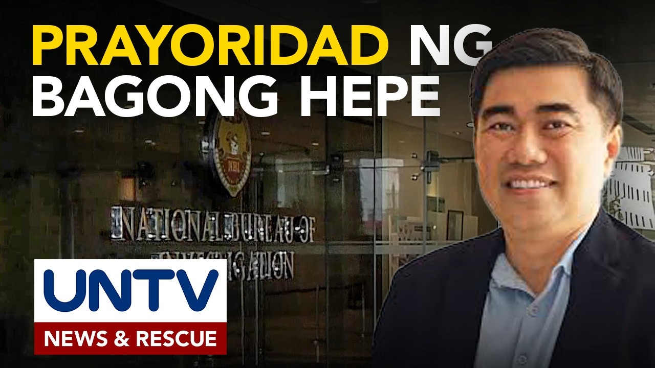 Pagpapanagot sa mga nasangkot sa kurapsyon, prayoridad ng bagong hepe ng NBI