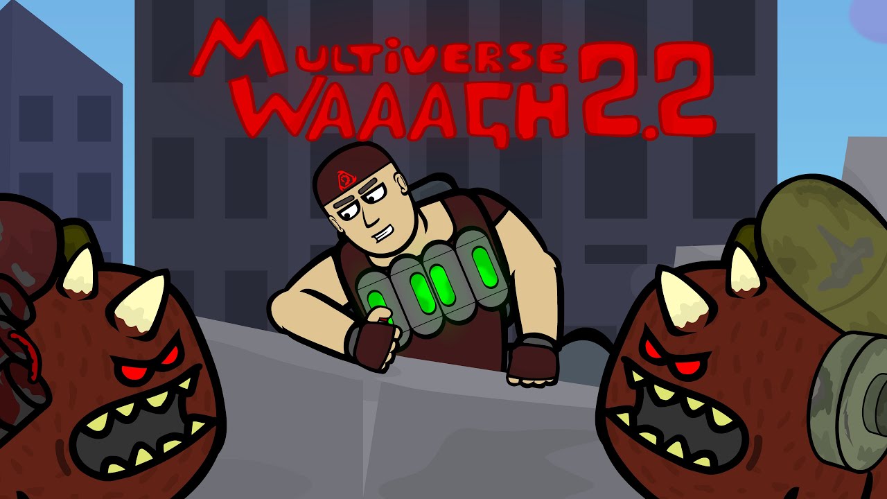 WAAAGH сквозь вселенные 2.1 (Warhammer 40k фанатский мульт)