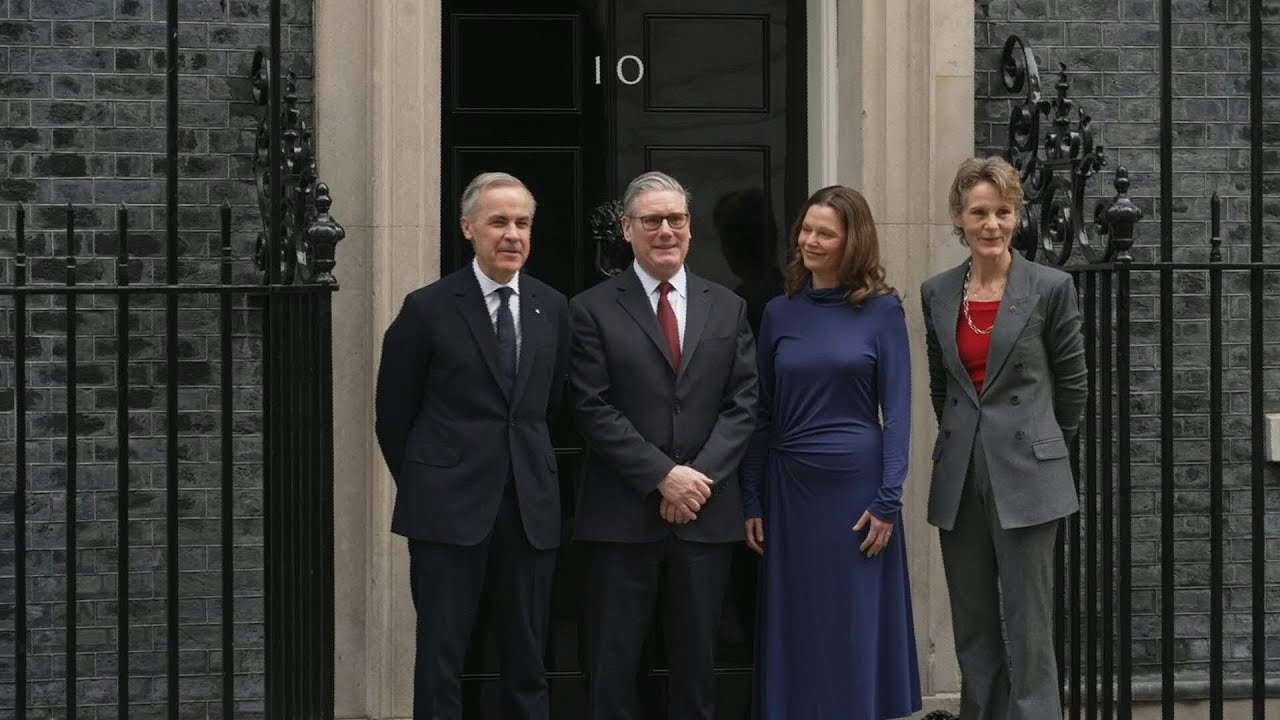 UK PM Keir Starmer welcomes Canadian counterpart Mark Carney for talks | AFP