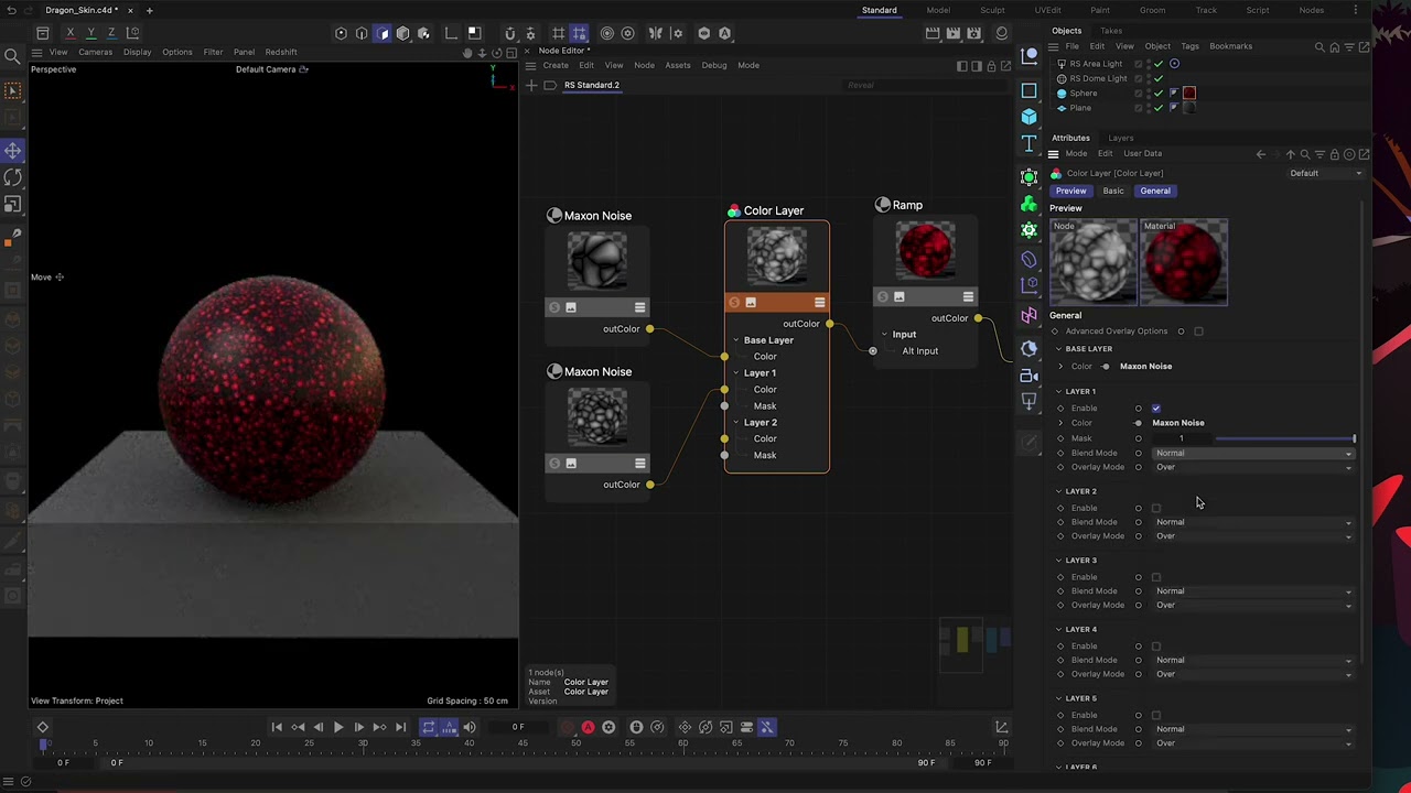 Voronoi Dragon Skin