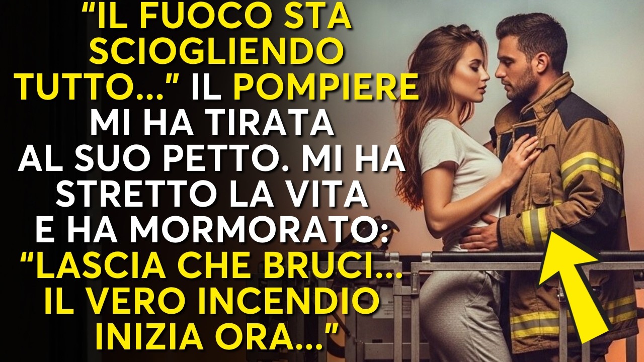 “Fidati di me...” Il calore dell'incendio non era nulla in confronto a lui...