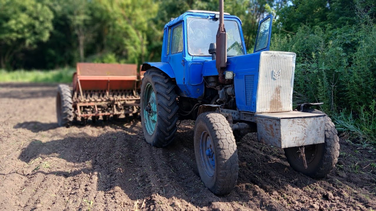 Прямий посів соняшника сз 3.6 !! МТЗ 80 ! Соя !!!