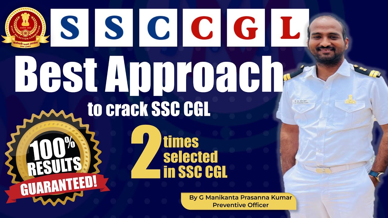 Best approach to crack SSC CGL Exam in First Attempt| MathswithMani
