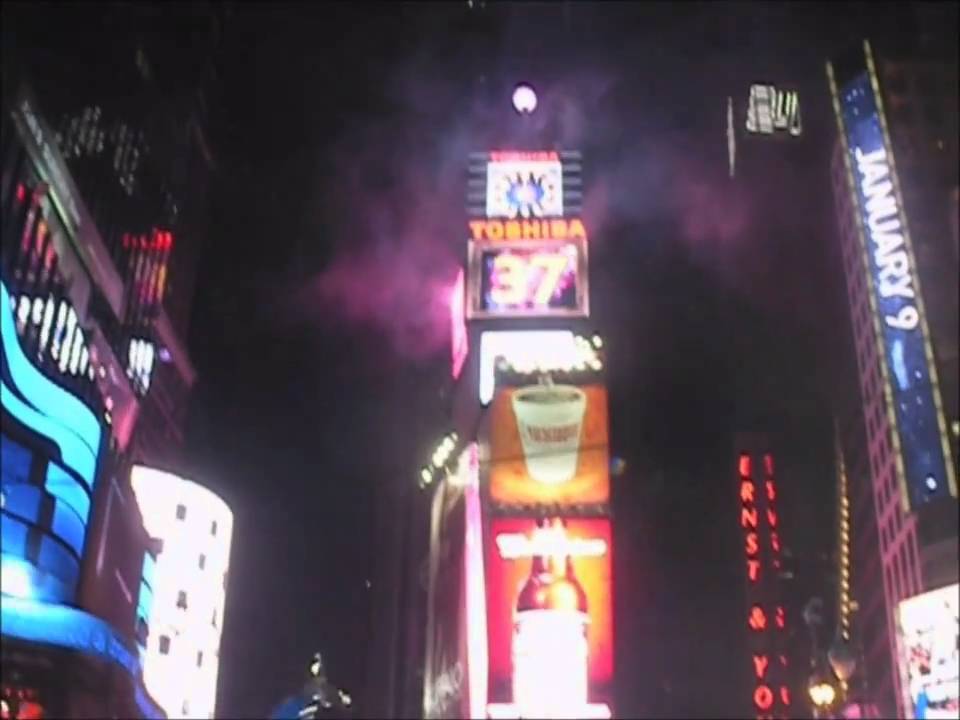 New York Time Square New Year Countdown 2011