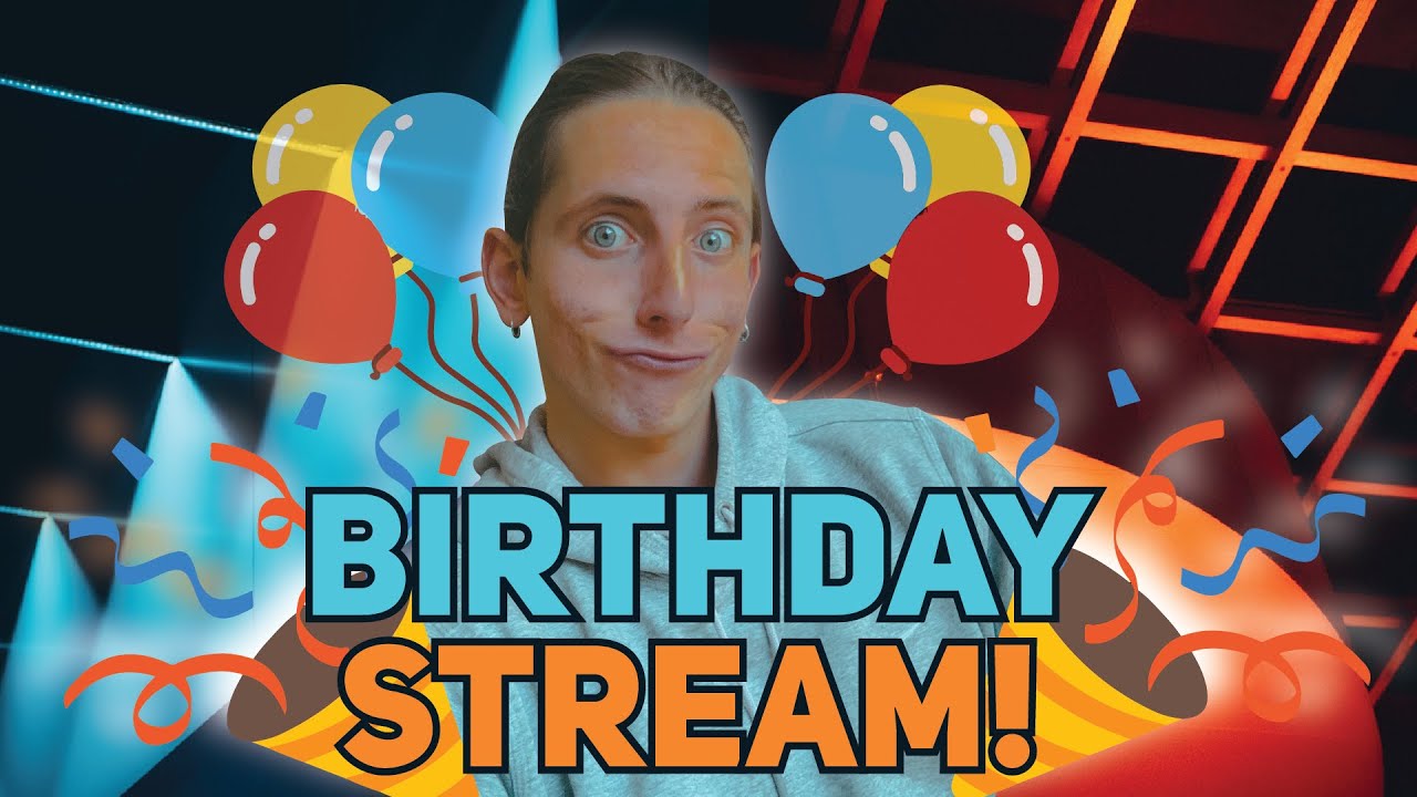 BIRTHDAY STREAM! | Abstract Vector Art LIVE!