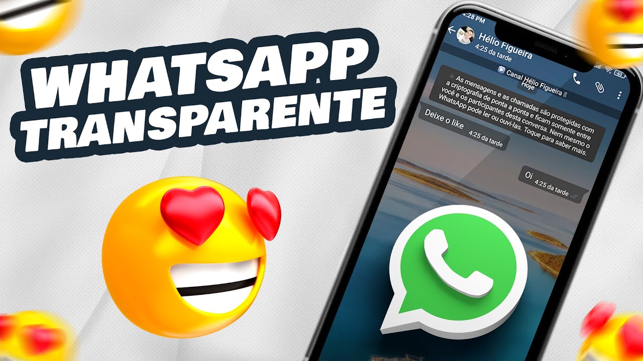 WHATSAPP TRANSPARENTE ATUALIZADO