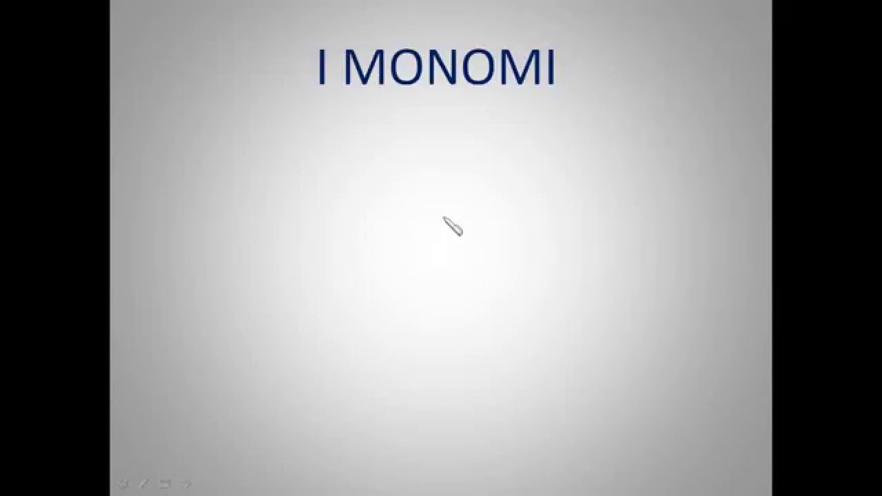 Ripetizioni di matematica - I monomi: introduzione - Videolezioni online