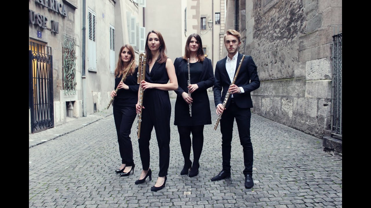 Quatuor Pelleas | Marc Berthomieu: Arcadie | Flute quartet