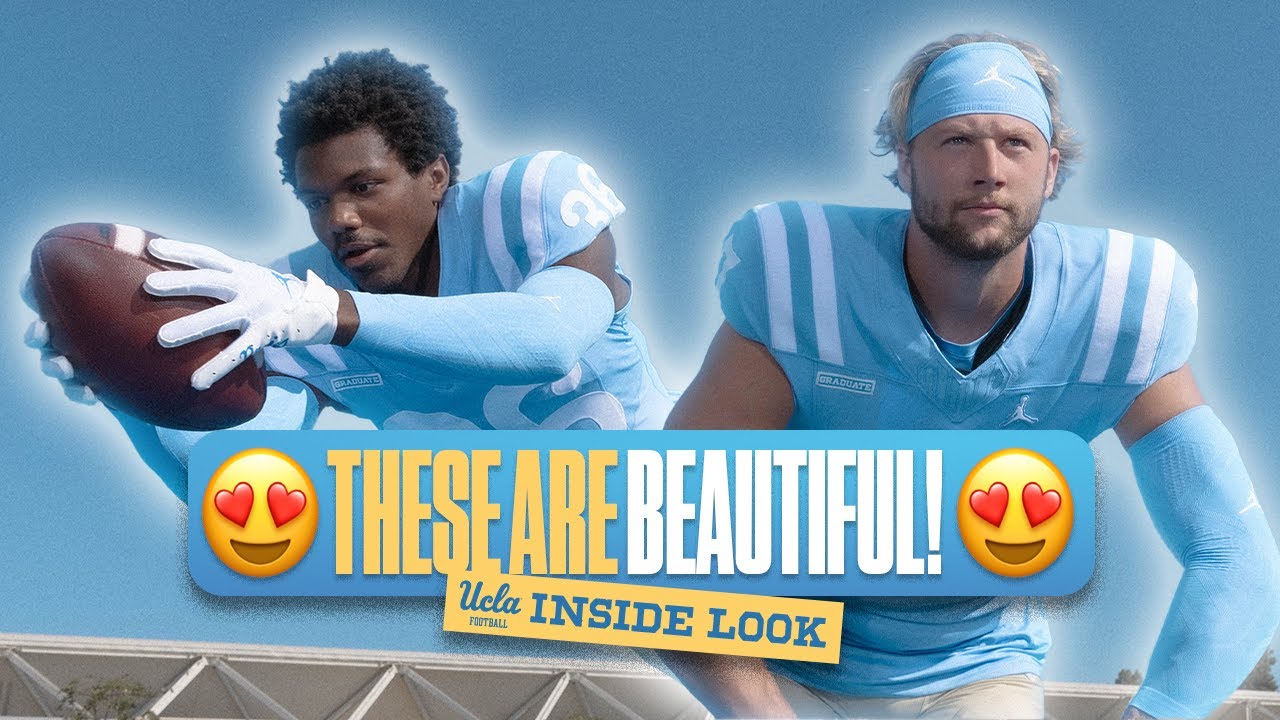 Inside Look: UCLA Football Throwback Uniforms