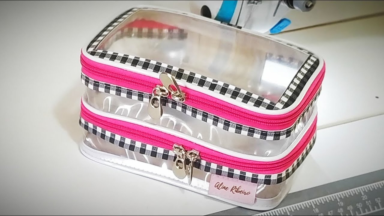 Necessaire Maquiagem Dupla