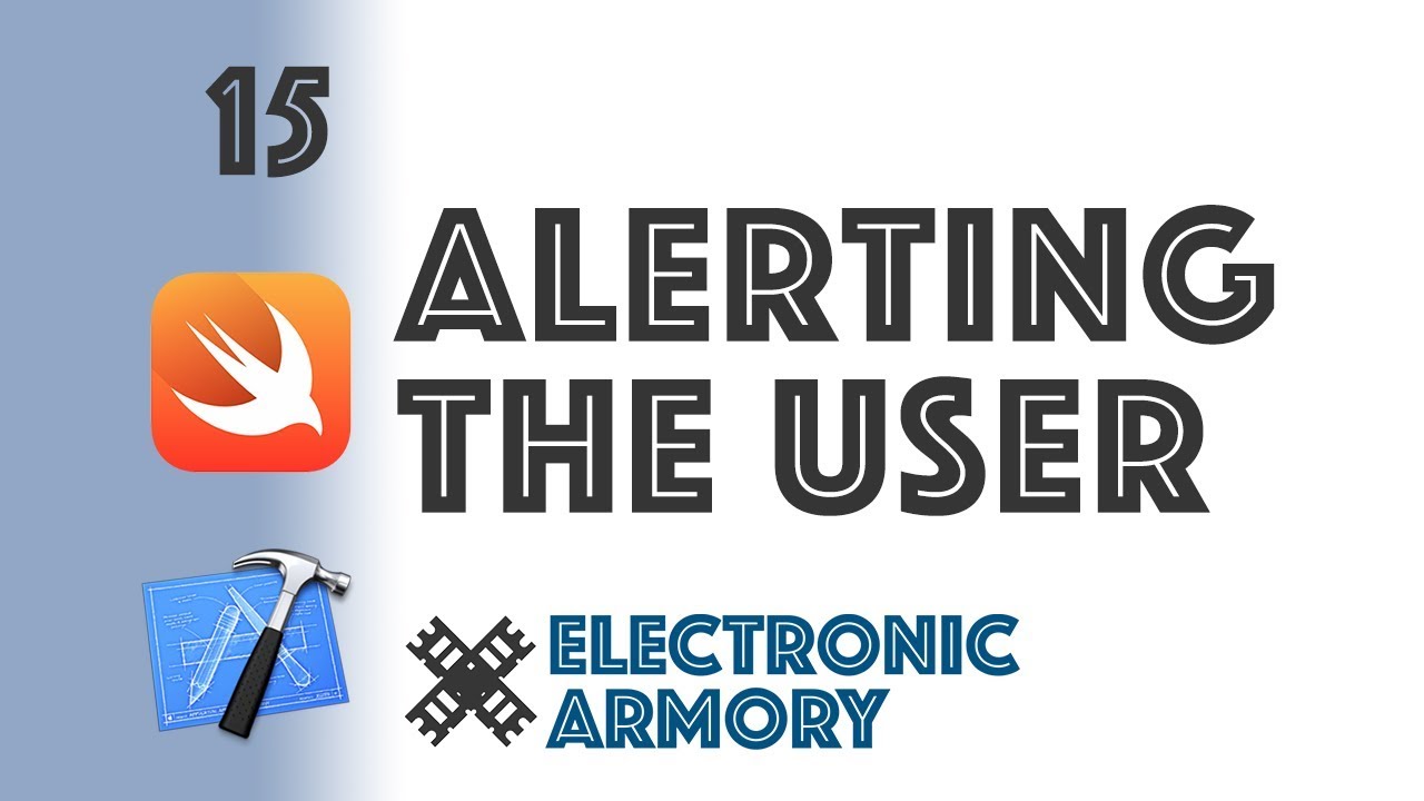 UIAlertController iOS Swift - Alerting and Asking the User Tutorial