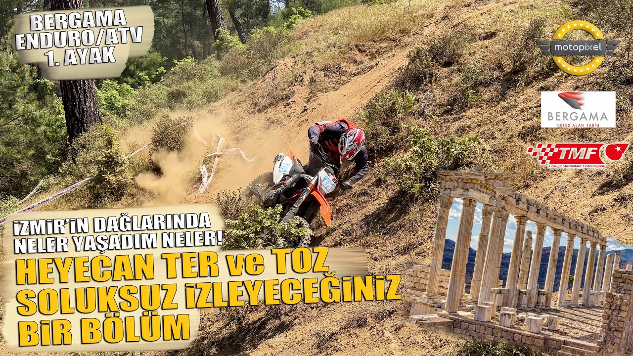 Heyecan Ter ve Toz! Soluksuz İzleyeceğiniz Bölüm! Bergama Enduro/Atv Etabı