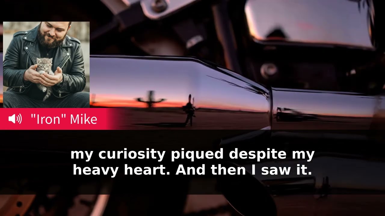 Why did the biker help the kitten?