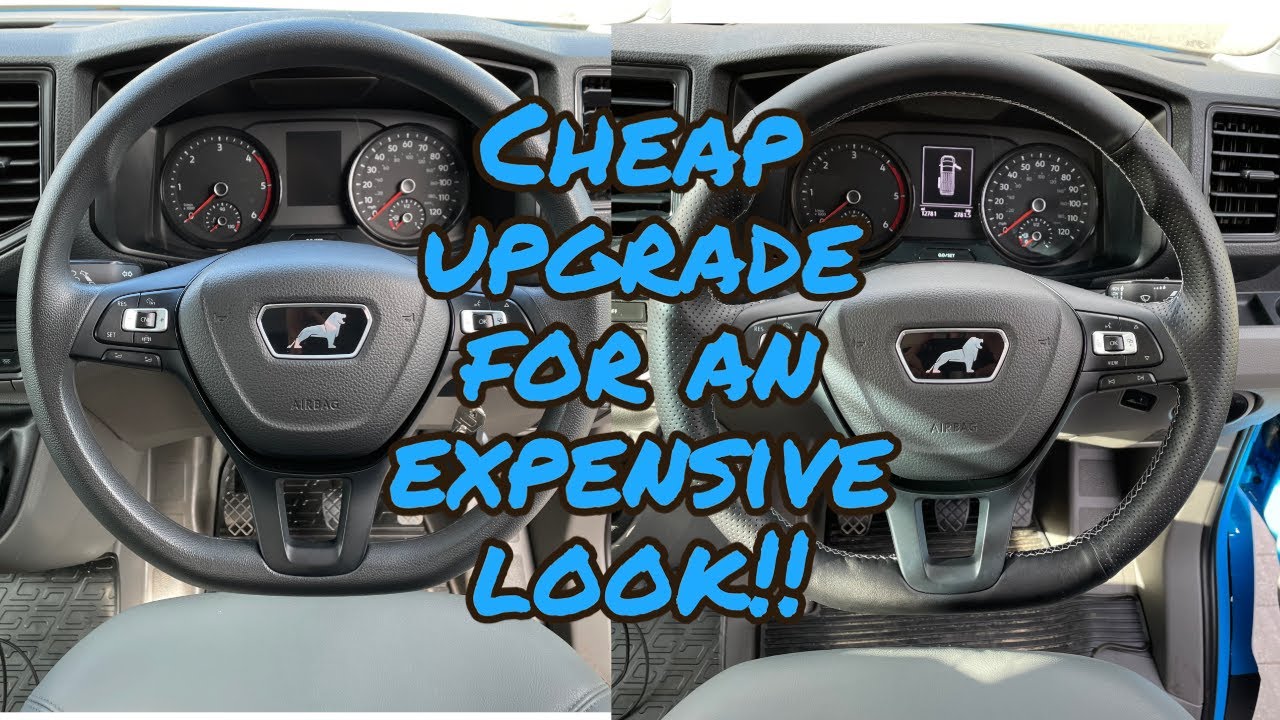 Man TGE/VW Crafter Steering wheel upgrade!