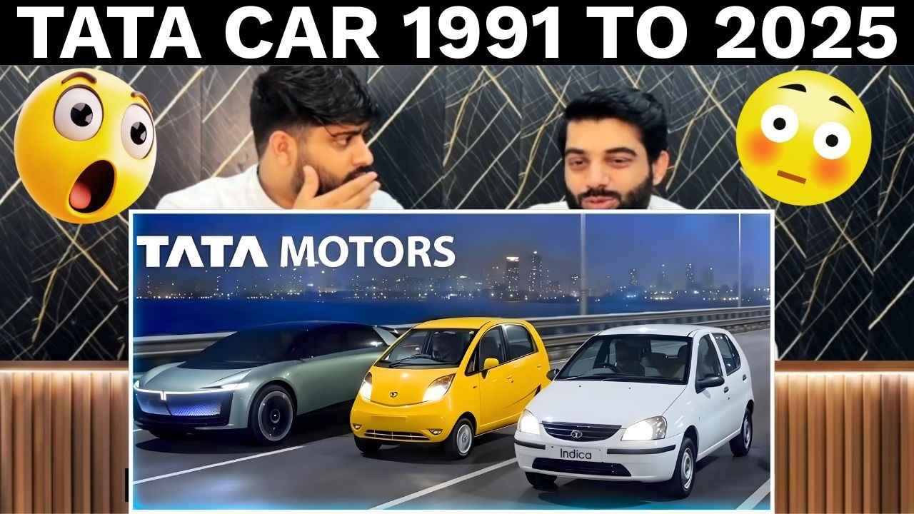 Pakistani Reaction on From 1991 to 2025! Tata Motors Car Evolution | HumTeen Reacts 😲