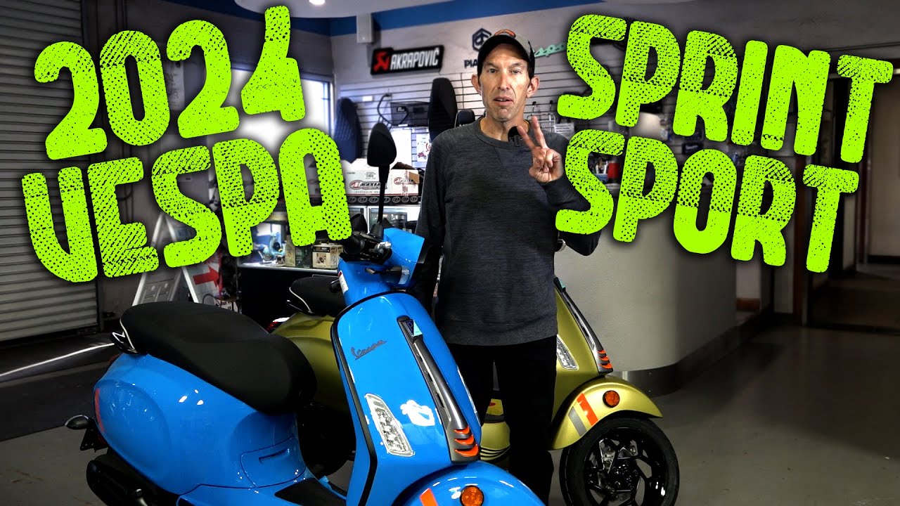 New 2024 Vespa Sprint 150 Sport