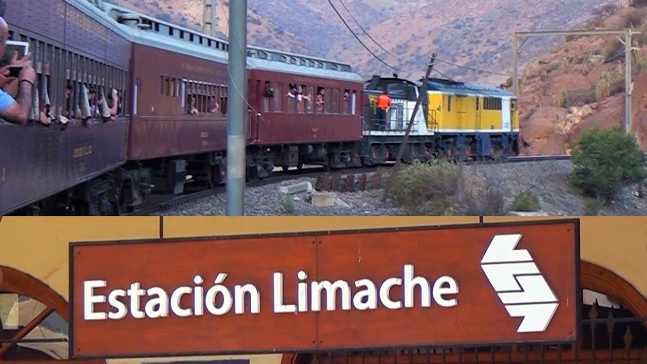 Viaje a Limache en el Tren del Recuerdo por la antigua ruta del ferrocarril Santiago-Valparaíso