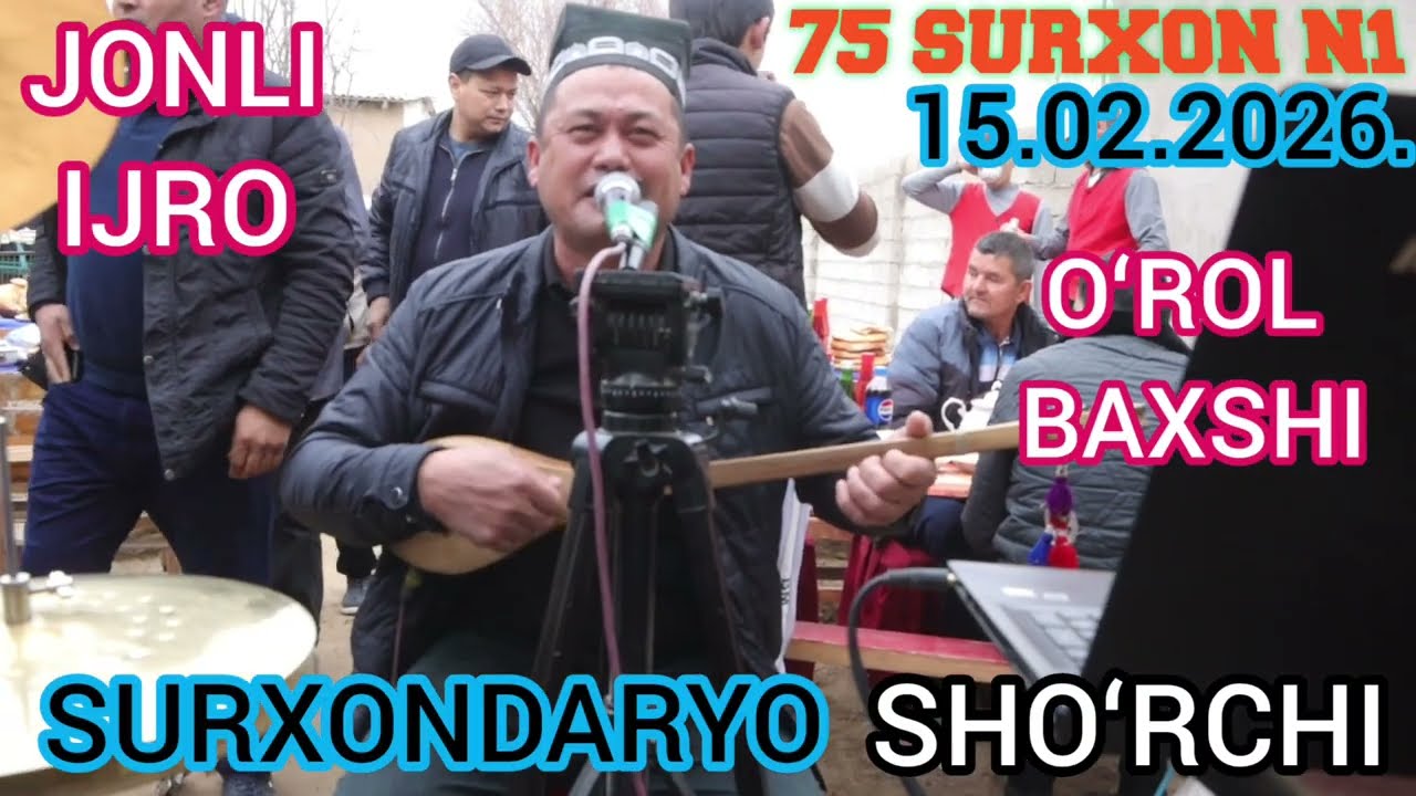 #SHOʻRCHI #SAKSANKAPA XUDOYBERDI HOJI BOBO 80YOSH NEVARALARI #SUNNAT TOʻYI #OʻROL #BAHSHI 15.02.2026
