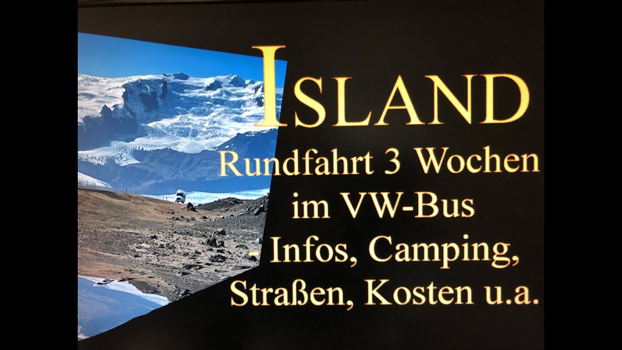 Island ein Reisef&uuml;hrer f&uuml;r Camper