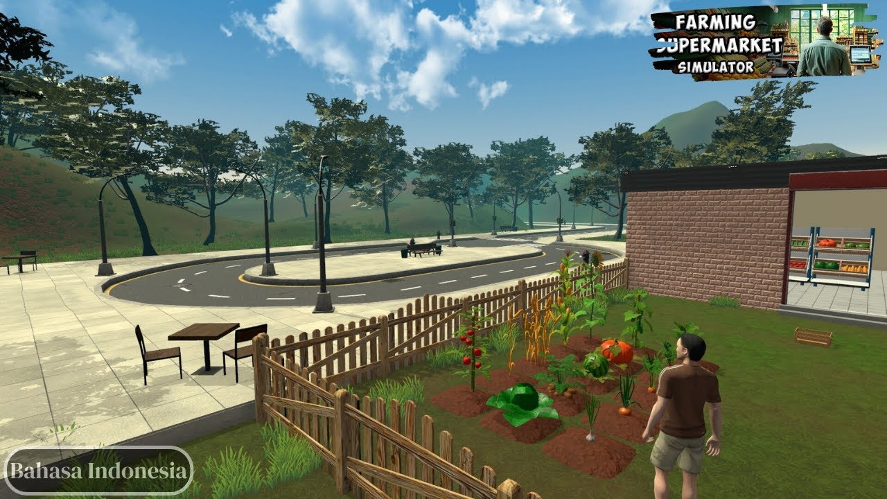 FARMING & SUPERMARKET SIMULATOR BAHASA INDONESIA - Aku bercocok tanam dan langsung menjualnya