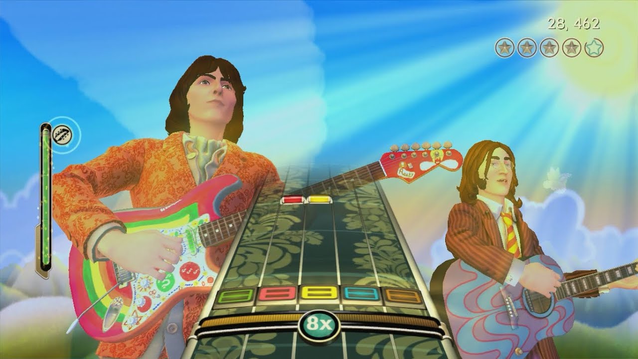 Glass Onion - The Beatles Guitar FC (TBRB Custom) Xbox 360 HD Gameplay
