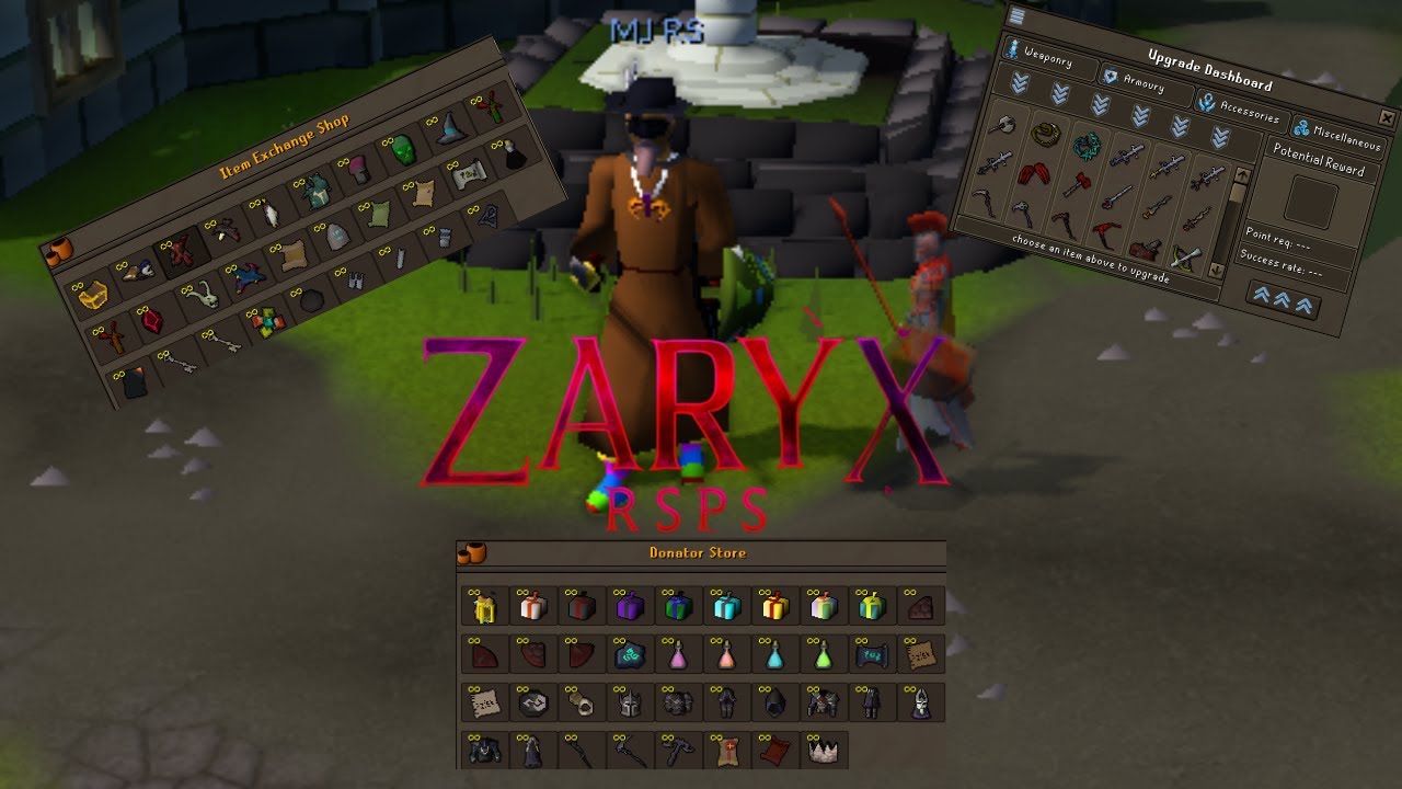 This New RSPS Dev A New Content Zaryx RSPS x3 10$ giveaway