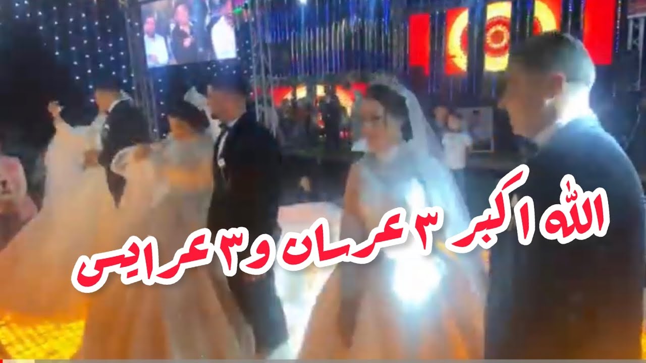 تامر القليني وفقره العرسان بس المرده دي ٣ عرسان و٣ وعرايس