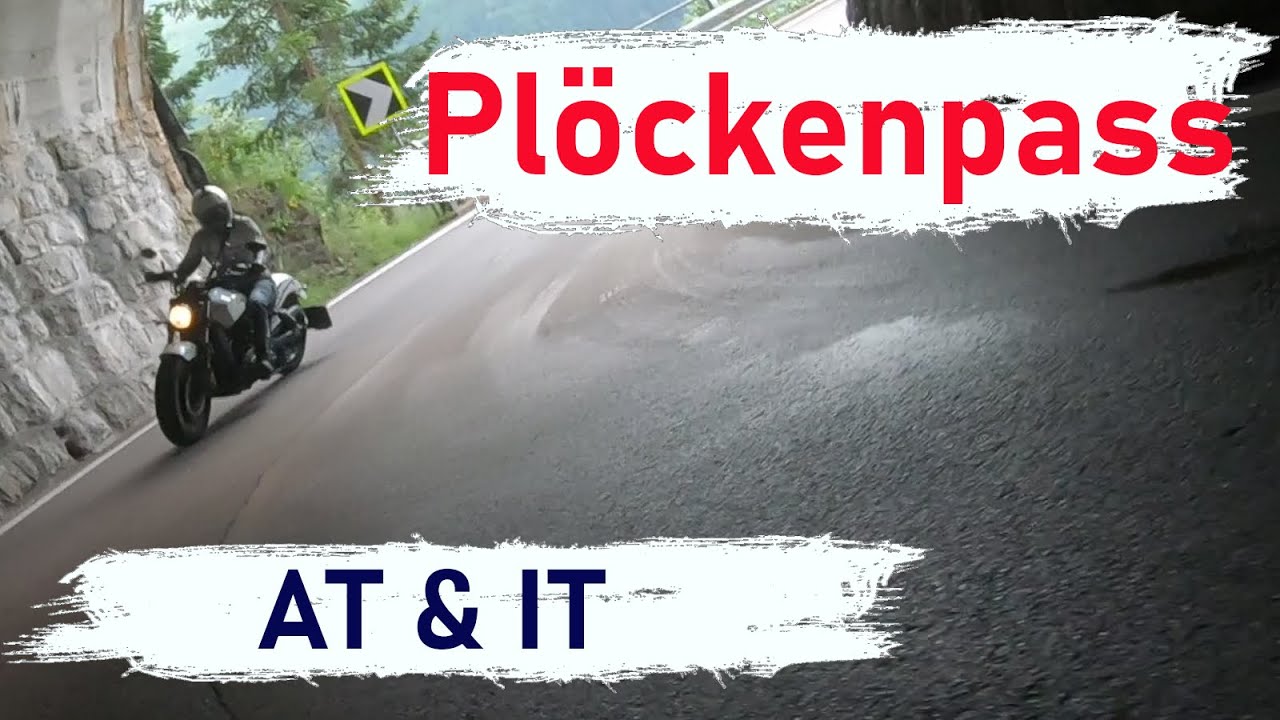 Plöckenpass / Passo di Monte Croce Carnico mit dem Motorrad | Indian Scout | VS1400 Intruder