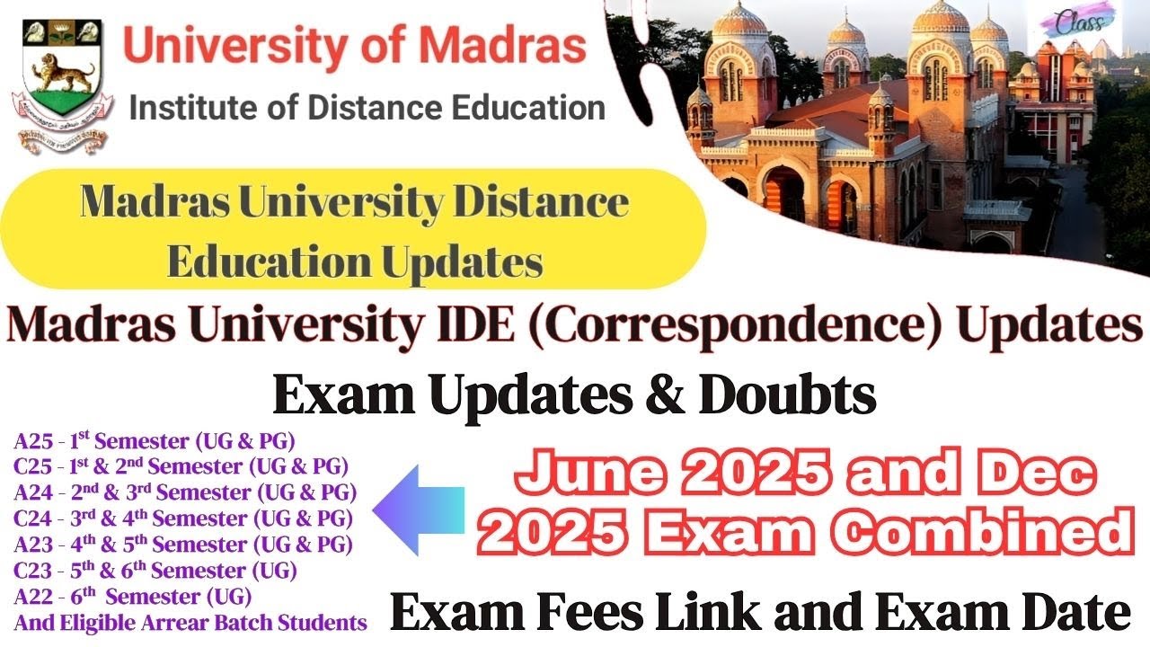 June 2025 & Dec2025 Exams Combined👍 | A25,C25,A24,C24,A23,C23,A22 Batch Exam Updates | Classlike