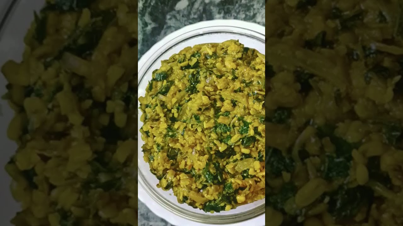 mung dal palak sabji #tasty#short#like and subscribe