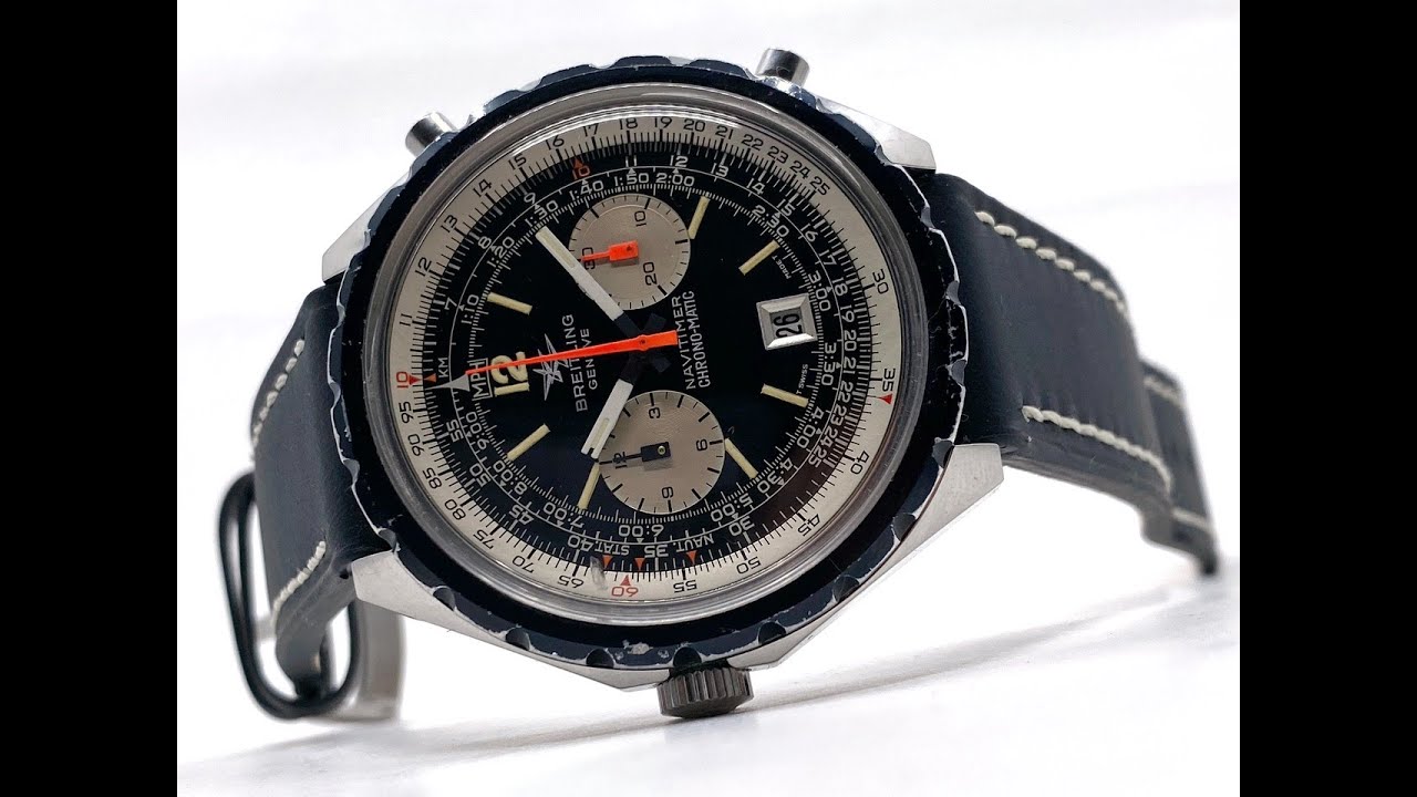 Breitling Navitimer Chrono-Matic Vintage 1970s (1806)
