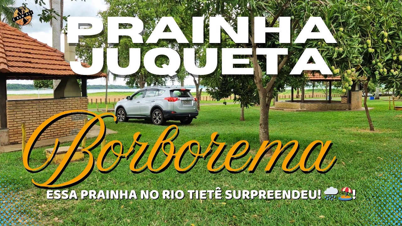 Enfrentamos Chuva e Ventania… Mas a PRAINHA de JUQUETA no Rio Tietê Surpreendeu! 🌧️🏖️