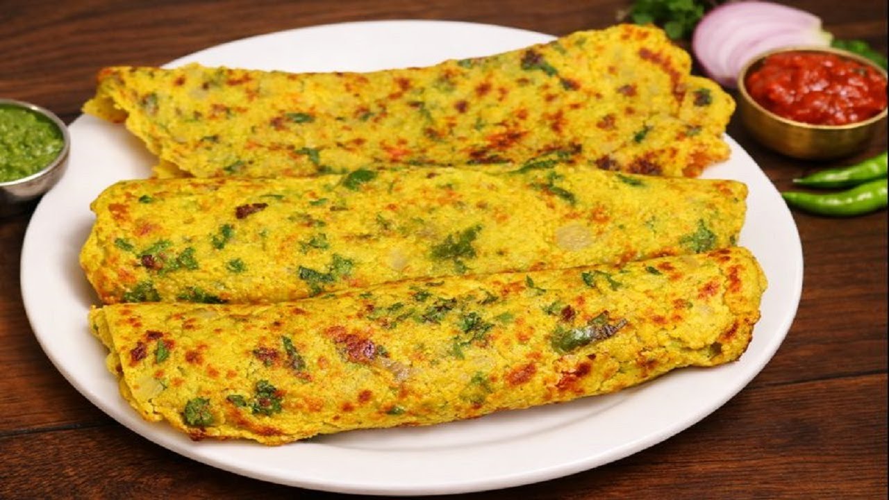 चावल के आटे और बेसन का ऐसा नाश्ता 😲 जो 10 मिनट में कम तेल में बने! | Healthy Tiffin Idea