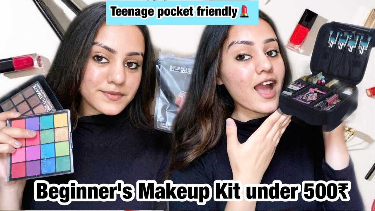 Beginner's Makeup kit under 500₹ / best must have products under 500₹/ kp styles